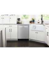 Top control dishwasher with Third Level Rack and Dual Power Filtration