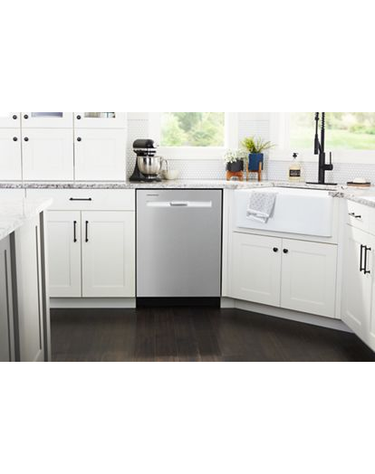 Top control dishwasher with Third Level Rack and Dual Power Filtration
