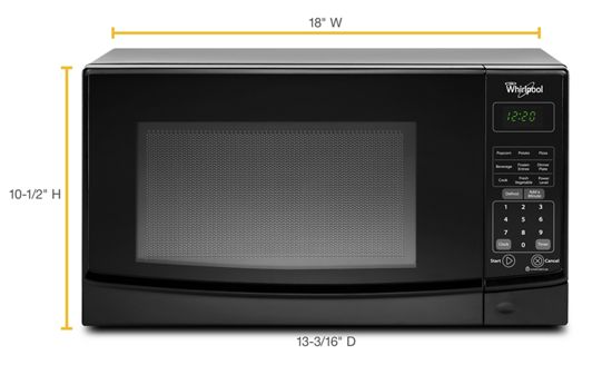 0.7 cu. ft. Countertop Microwave with Electronic Touch Controls