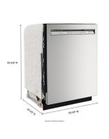 Third Level Jet Rack Dishwasher in PrintShield™ Finish, 41 dBA