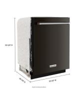 Third Level Utensil Rack Dishwasher with 30+ Total Wash Jets, 39 dBA