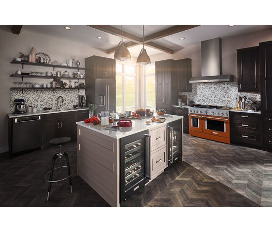 KitchenAid 48'' Smart Commercial-Style Dual Fuel Range with Griddle