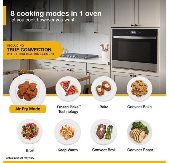 5.0 Cu. Ft. Single Smart Wall Oven with Air Fry
