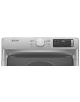Front Load Gas Dryer with Extra Power and Quick Dry Cycle - 7.3 cu. ft
