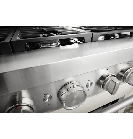 KitchenAid® 36'' Smart Commercial-Style Dual Fuel Range with 6 Burners