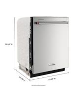 Third Level Utensil Rack Dishwasher with 30+ Total Wash Jets, 39 dBA