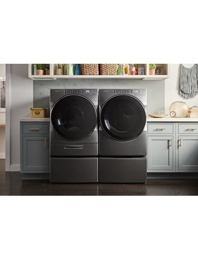 7.4 cu. ft. Front Load Gas Dryer with Steam Cycles