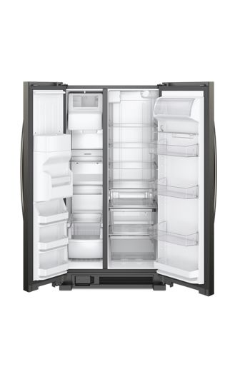 33-inch Wide Side-by-Side Refrigerator - 21 cu ft