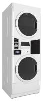 Commercial Gas Stack Washer/Dryer, Card Reader Ready or Non-Vend