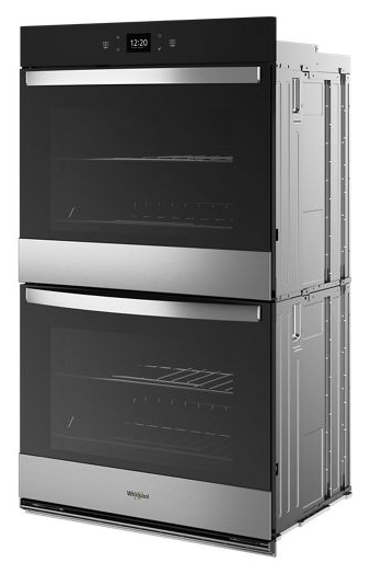 8.6 Total Cu. Ft. Double Wall Oven with Air Fry When Connected