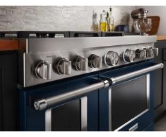 KitchenAid 48'' Smart Commercial-Style Dual Fuel Range with Griddle