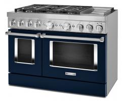 KitchenAid 48'' Smart Commercial-Style Dual Fuel Range with Griddle