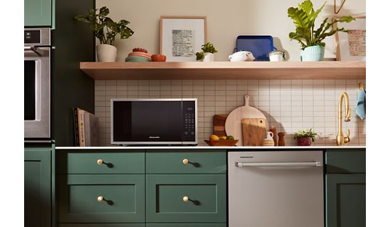KitchenAid® Countertop Microwave.
