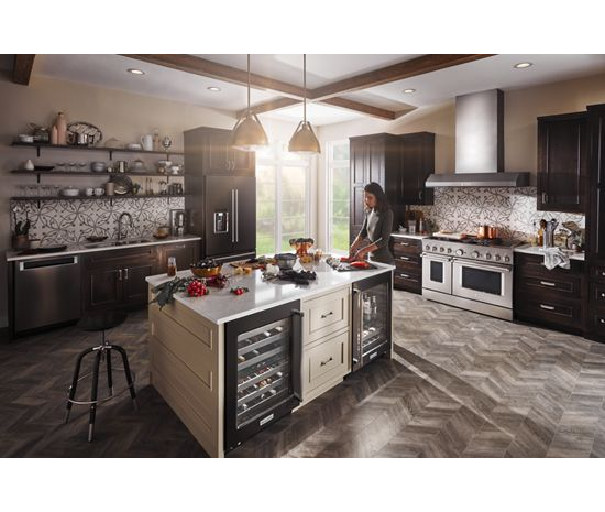 KitchenAid 48'' Smart Commercial-Style Dual Fuel Range with Griddle