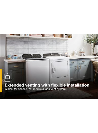 7.0 Cu. Ft. Long Vent Electric Moisture Sensing Dryer