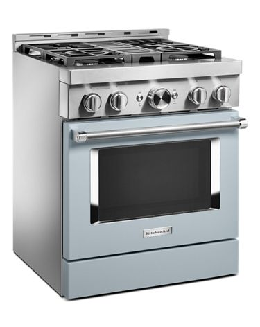 KitchenAid® 30'' Smart Commercial-Style Gas Range with 4 Burners