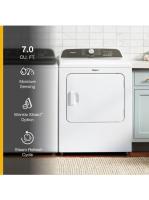 7.0 Cu. Ft. Whirlpool® Top Load Gas Dryer with Moisture Sensor