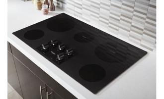 36-inch Electric Ceramic Glass Cooktop with Dual Radiant Element