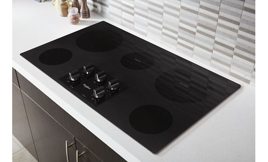 36-inch Electric Ceramic Glass Cooktop with Dual Radiant Element