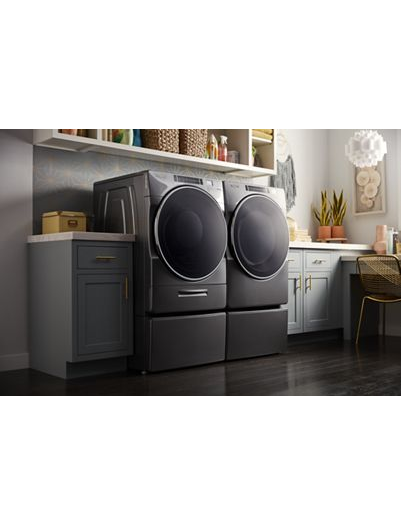 7.4 cu. ft. Front Load Electric Dryer with Steam Cycles