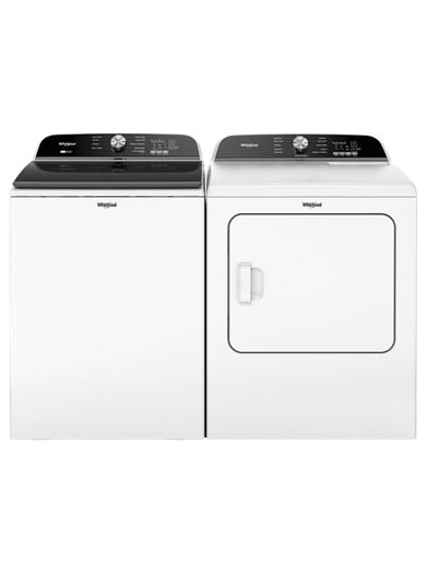 7.0 Cu. Ft. Whirlpool® Top Load Gas Dryer with Moisture Sensor