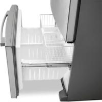 36- Inch Wide French Door Refrigerator with PowerCold® Feature - 25 Cu. Ft.