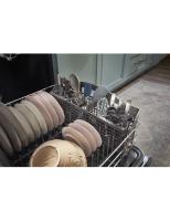 Quiet Dishwasher with Adjustable Upper Rack
