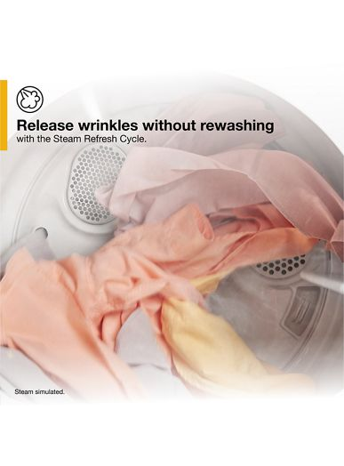 7.0 Cu. Ft. Top Load Electric Moisture Sensing Dryer with Steam