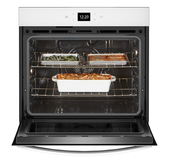 5.0 Cu. Ft. Single Wall Oven with Air Fry When Connected.