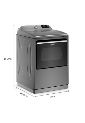 Smart Top Load Gas Dryer with Extra Power - 7.4 cu ft.