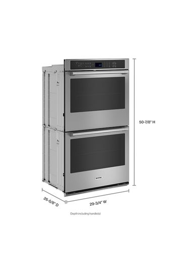 30-inch Double Wall Oven with Air Fry and Basket - 10 cu. ft.