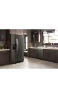 36-inch Wide Side-by-Side Refrigerator - 25 cu. ft