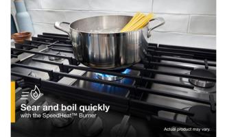 36-inch Gas Cooktop with Fifth Burner