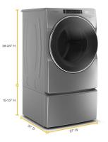 7.4 cu. ft. Front Load Electric Dryer with Steam Cycles