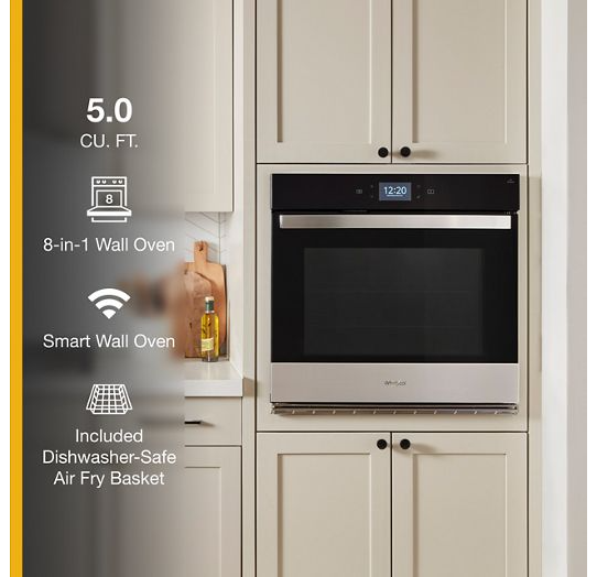 5.0 Cu. Ft. Single Smart Wall Oven with Air Fry