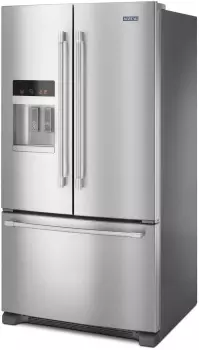 36- Inch Wide French Door Refrigerator with PowerCold® Feature - 25 Cu. Ft.