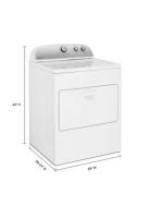 7.0 cu. ft. Top Load Gas Dryer with AutoDry™ Drying System.