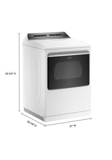 7.4 cu. ft. Top Load Gas Dryer with Advanced Moisture Sensing