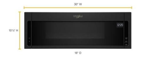 1.1 cu. ft. Low Profile Microwave Hood Combination