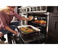 KitchenAid 48'' Smart Commercial-Style Gas Range with Griddle