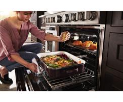 KitchenAid 48'' Smart Commercial-Style Dual Fuel Range with Griddle