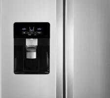 33-inch Wide Side-by-Side Refrigerator - 21 cu ft