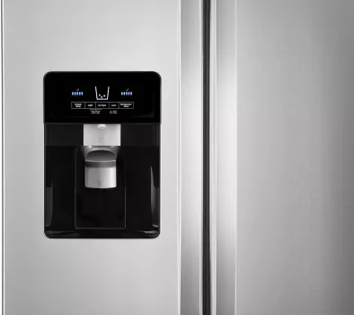 33-inch Wide Side-by-Side Refrigerator - 21 cu ft