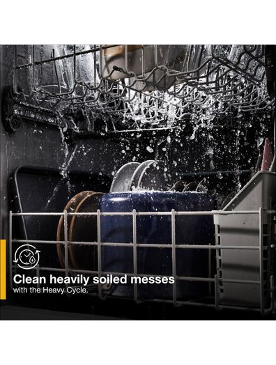 Quiet Dishwasher with Boost Cycle