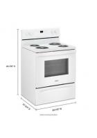 4.8 cu. ft. Electric Range with Keep Warm setting.