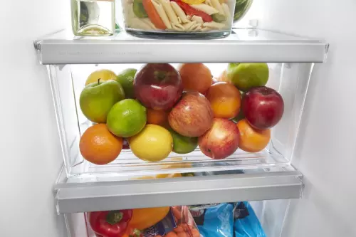 33-inch Wide Side-by-Side Refrigerator - 21 cu. ft.
