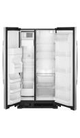 36-inch Side-by-Side Refrigerator with Dual Pad External Ice and Water Dispenser