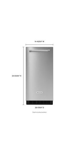 15'' Automatic Ice Maker with PrintShield™ Finish