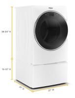 7.4 cu. ft. Smart Front Load Electric Dryer