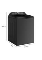 5.2-5.3 Cu. Ft. Whirlpool® Top Load Washer with Removable Agitator